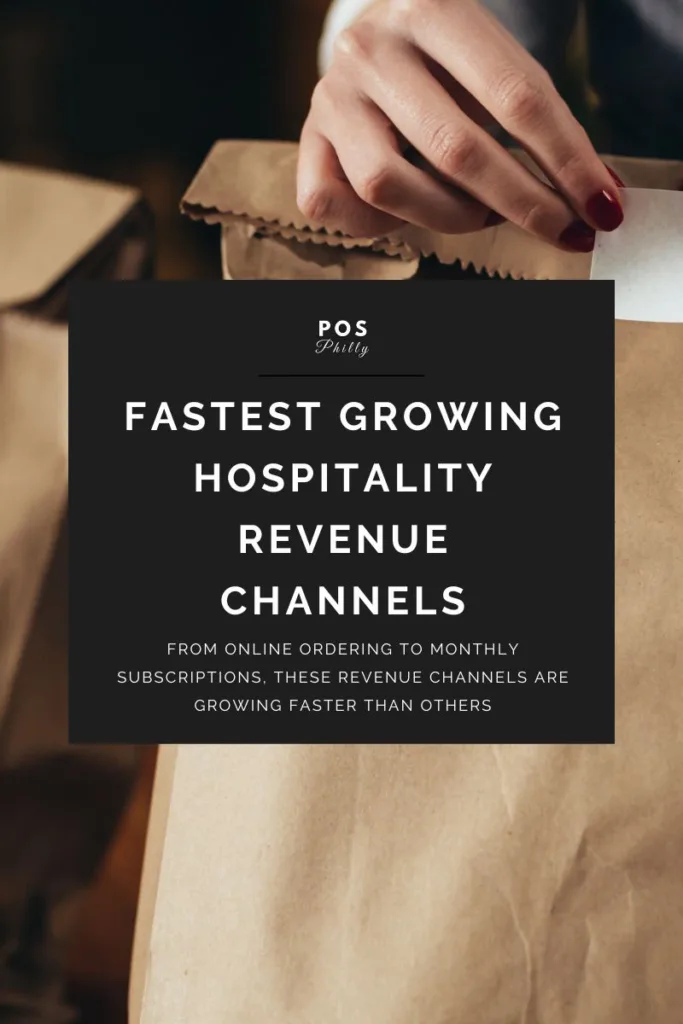 fastest growing hospitality revenue channels for restaurants